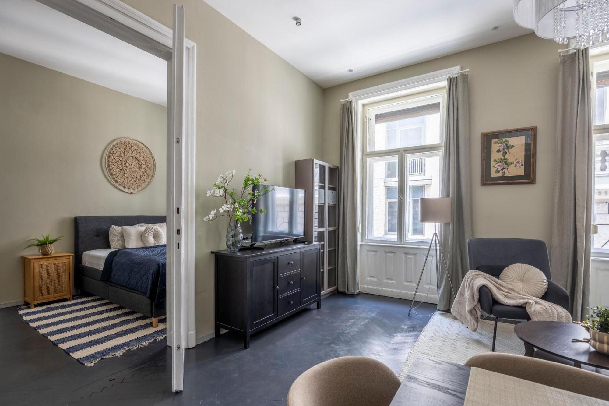 Charming Art Deco Style Apartment In The Heart Of Budapesta Exterior foto